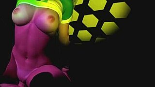 Wow, Brazilian college girl riding hard in the club!