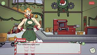 Claus Secret Surprise Xmas Hentai Game Ep 2 Christmas Factory Making Sextoy Now