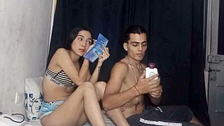 Infiel hermanastra monta duro por venganza