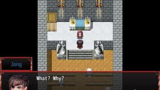 i saw her pussy exposed during gym workout in harem game