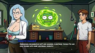 Yo, Morty’s Sister Sucks Me Off in Demoniums Hentai Game Ep 3! Wanna See This 3D Creampie?