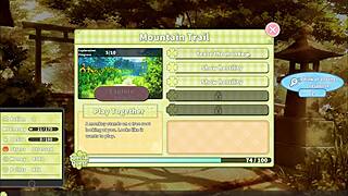 Summer Clover's BDSM Session And Footjob In Harem Game