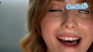 cute teen oils up for messy homemade orgasm