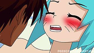 Hardcore Anime Hentai with Nicole Watterson in Gumball XXX Porn Parody Sex.