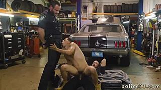 Hey, gothic twink teens bang with toys and cops!