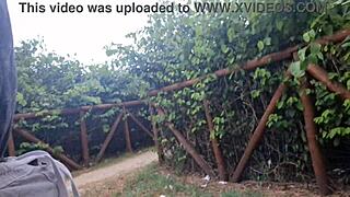 jerking off for a naughty girl passing by in public?