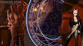 Busty Elf Girls in Cosplay Dive Into Wild Dildo Play