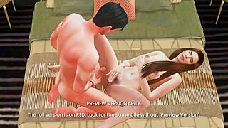 my neighbor's hot wife tempts in 3d hentai preview