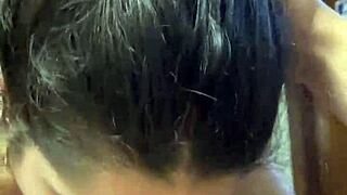 debora prado's deep blowjob before riding monster cock