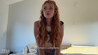 Stepsis Experiment: Can I Last in Her Tight Pussy with Spanish Subtitles?