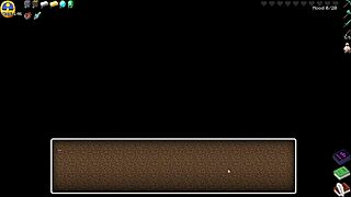 Hornycraft parody unfolds with Endergirl in latex for BDSM spanking