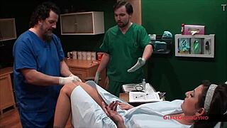 Lola Lynn gets felt up by student interns in Florida hospital.