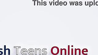 I’m trembling as Essex redhead squirts from wand teasing