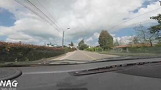 Skinny petite girl gets fucked hard inside the Ubersex