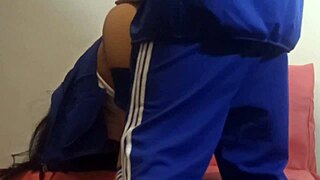 Student from class brought home for movies and hot sex