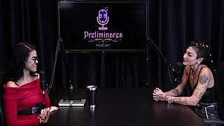 Caroleta Roots dominates in lingerie, craves big gang bang outdoors