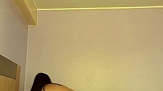 Watch me flash and let the taxi driver suck my husband's cock!