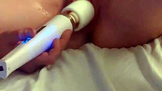 i masturbate with wand and cum multiple times in 4k close up