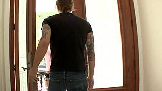 Blonde Student With Small Tits Enjoys Rough Doggystyle And Deepthroat