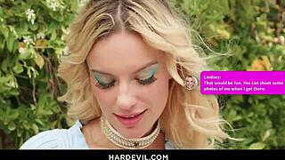 Horny blonde Lindsey Lakes craves intense submissive sex play