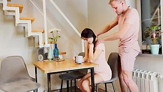 Dick Sucking And Coffee In The Morning