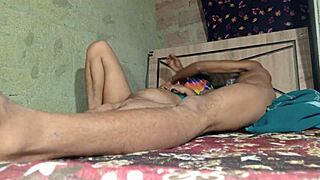 Hot Indian Desi Step Brother and Sister in Law Share Steamy Bathroom Sex. College Dorm Secrets Revealed!