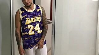 Latina Stepsis Caught Exercising, I Couldn't Resist Touching Her Big Natural Tits, Full Story