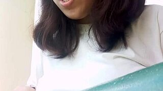 teacher matthan salomon guides student kaye andrea in intimate missionary.