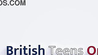 bloody hell, british teen mocks your tiny cock with a smirk