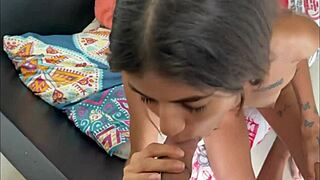 interrupting her sleep to pound that tight latina slit