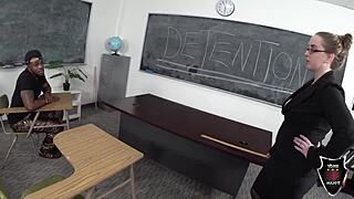 uhh, miss andy ray got my pussy slammed hard in detention by rome major, oops