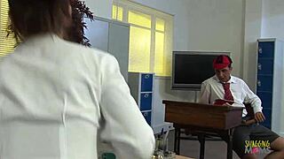 Sexy Teacher Craves To Solve Student's Big Boner Problem