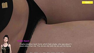 Rosewater Manor 96 Shows Cute Teen in Sexy Big-Tits Outfit