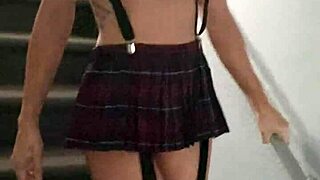 Hey, slutty teen student, need extra credit for anal play?