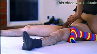 Hermana linda cheats with her hermanastro's compañero in a tight hotel room, reaching orgasm shyly