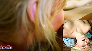 Heyy, these horny blonde coeds Bailey and Olyssia share a dick for banging! 😍