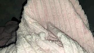 Stepdaughter sneaks under blanket to blow stepfather before wild bedroom action. What’s next?