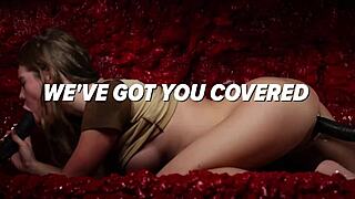 Cumming Insanely Hard with Fucking Machine Domination. British Nurse in Ripped Clothes at Hospital!