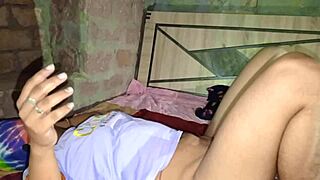 Just saw my hot Indian desi in-law getting wild.