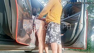 Damn, this pinay teen 18+ gets banged hard in public!