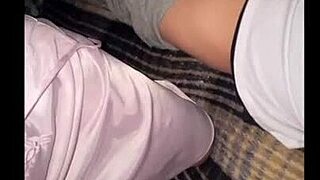 Mexican busty stepmom seduces student stepson watching TV in his room