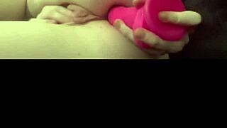 Slutty British girlfriend gets me wild with her naughty toy play!