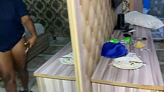 Ebony Stepdaughter Drills BBC Stepdad Hard Before School Rush