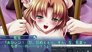 cute blond cheerleader in itagaki's short movie part 2