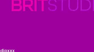 Two college girls milk a cock in uniforms, cum everywhere!