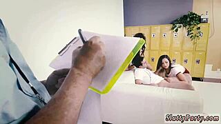 in the dorm, teens explore extreme anal lessons together