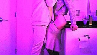 Teen Nailed Hard in Club Toilet at Wild Party