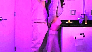 Teen Nailed Hard in Club Toilet at Wild Party