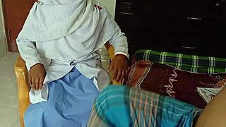 Honey student struts into my office begging for wild wet action