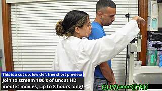 Angel Ramiraz feels the humiliation as a student intern in the hospital roleplay